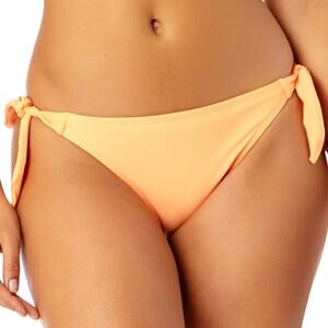 Salt + Cove Juniors' Side Tie Bikini Swimsuit Bottom Peach Size XS